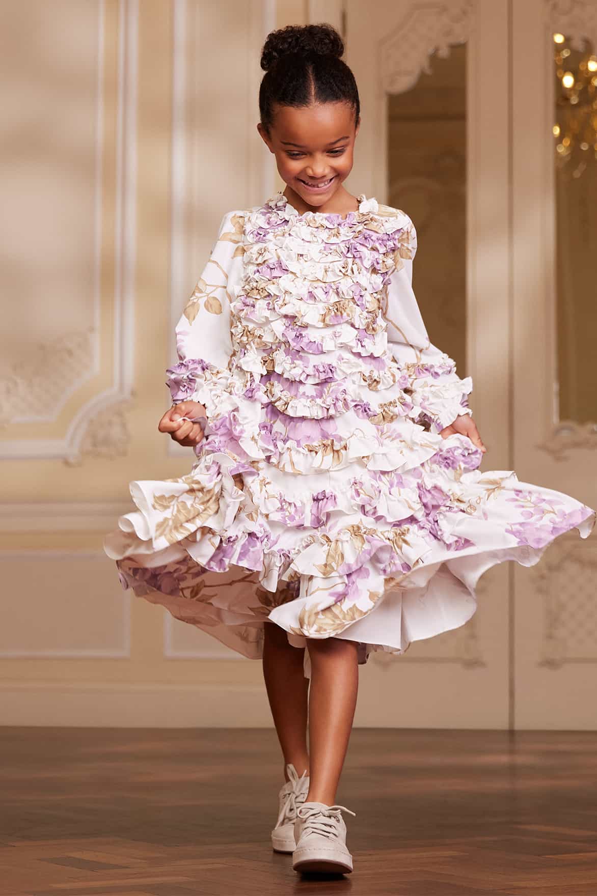 Toddler Girls Formal Dress Birthday Dress Cute Bow Waistline - Temu